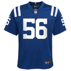 Quenton Nelson Indianapolis Colts Youth Game Jersey - Royal - Nike