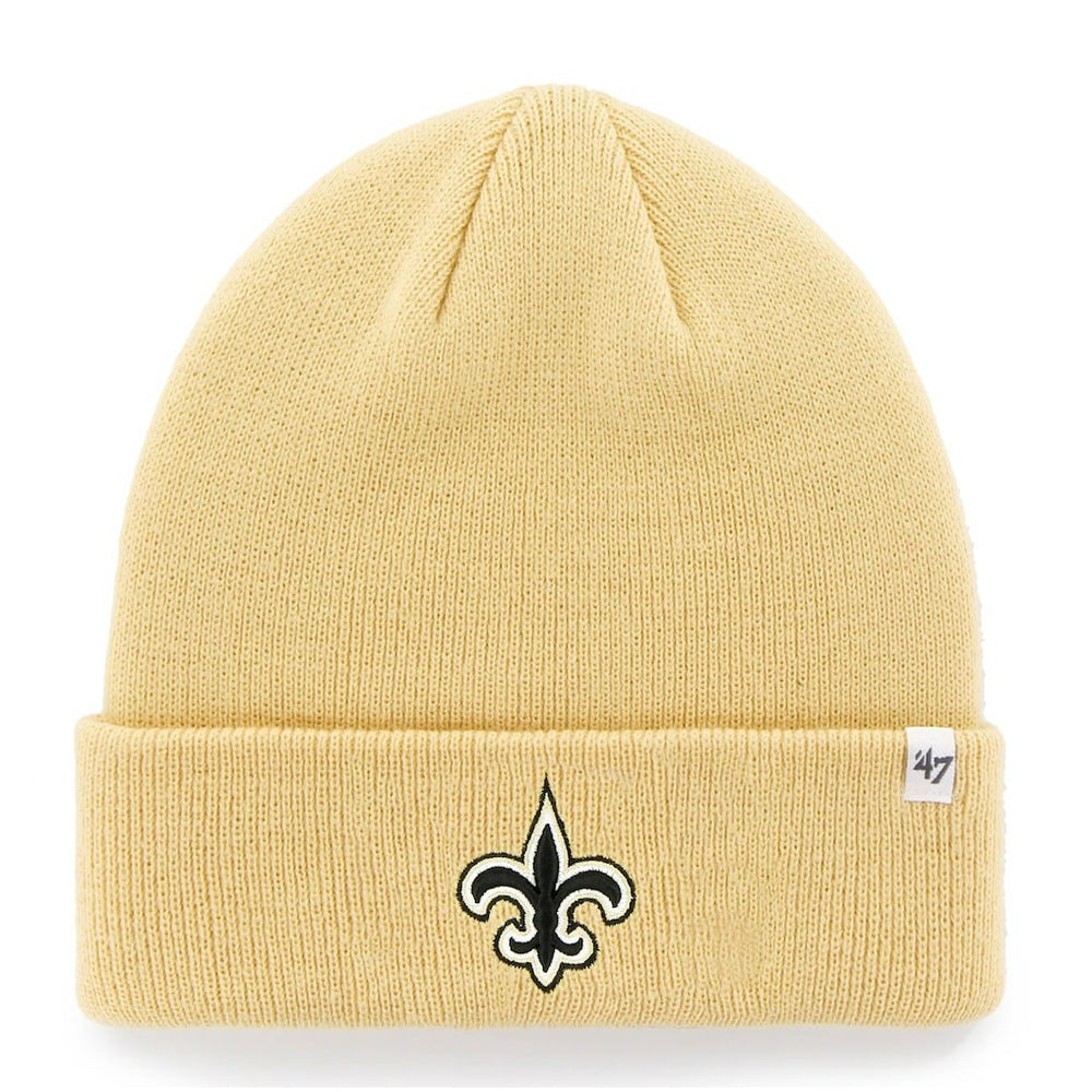 New Orleans Saints '47 Secondary Basic Cuffed Knit Hat - Gold - 47 brand