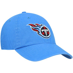 Tennessee Titans '47 Secondary Clean Up Adjustable Hat - Light Blue - 47 brand