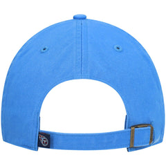 Tennessee Titans '47 Secondary Clean Up Adjustable Hat - Light Blue - 47 brand