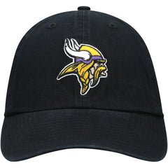 Minnesota Vikings '47 Secondary Clean Up Adjustable Hat - Black - 47 brand