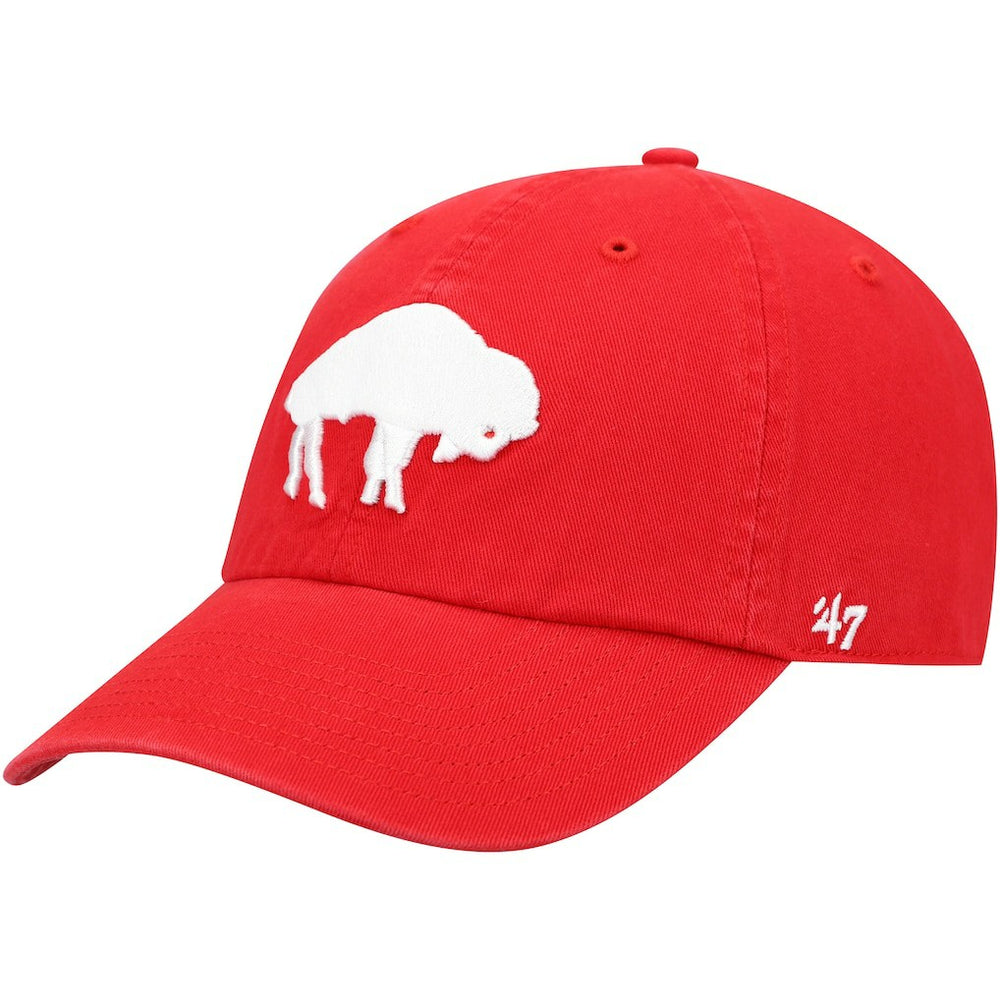 Buffalo Bills '47 Clean Up Adjustable Hat - Red - 47 brand