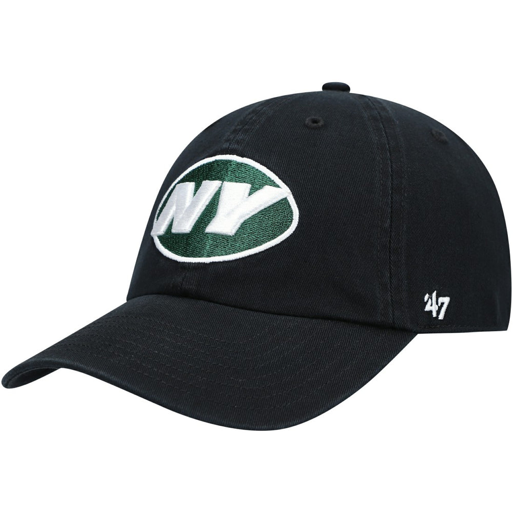 New York Jets '47 Clean Up Alternate Adjustable Hat - Black - 47 brand