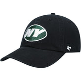 New York Jets '47 Clean Up Alternate Adjustable Hat - Black - 47 brand