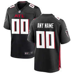 Atlanta Falcons Custom Game Jersey - Black - Nike