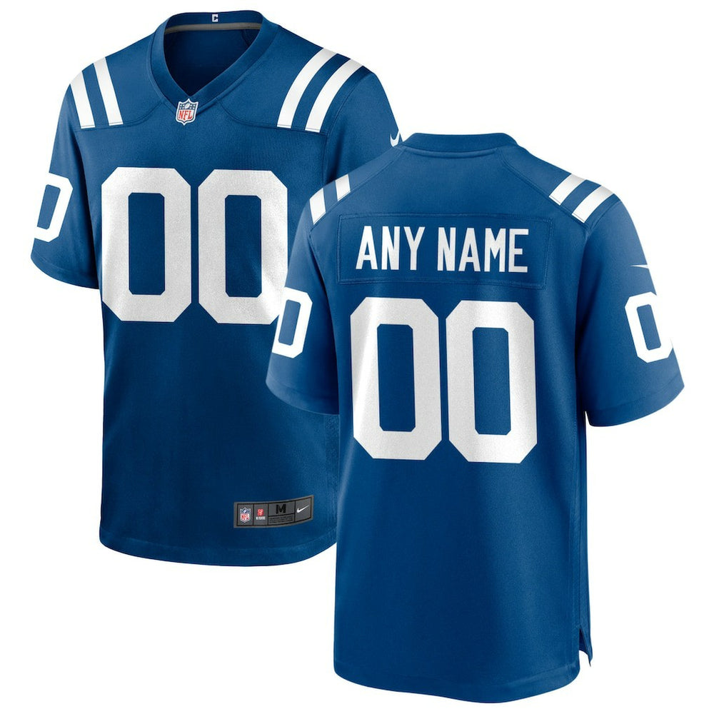 Indianapolis Colts Custom Game Jersey - Royal - Nike