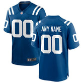Indianapolis Colts Custom Game Jersey - Royal - Nike