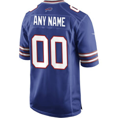 Buffalo Bills Custom Game Jersey - Royal - Nike