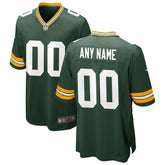 Green Bay Packers Custom Game Jersey - Green - Nike