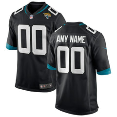 Jacksonville Jaguars Custom Game Jersey - Black - Nike