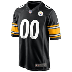 Pittsburgh Steelers Custom Game Jersey - Black - Nike