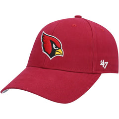Arizona Cardinals '47 Youth Basic MVP Adjustable Hat - Cardinal - 47 brand
