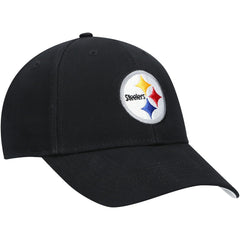 Pittsburgh Steelers '47 Youth Basic MVP Adjustable Hat - Black - 47 brand