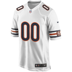 Chicago Bears Custom Game Jersey - White - Nike