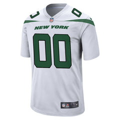 New York Jets Custom Game Jersey - White - Nike