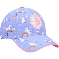 Pittsburgh Steelers '47 Girls Preschool Unicorn Clean Up Adjustable Hat - Purple - 47 brand