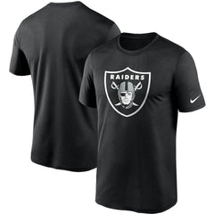 Las Vegas Raiders Logo Essential Legend Performance T-Shirt - Black - Nike