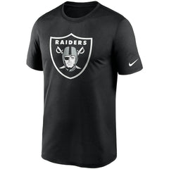 Las Vegas Raiders Logo Essential Legend Performance T-Shirt - Black - Nike