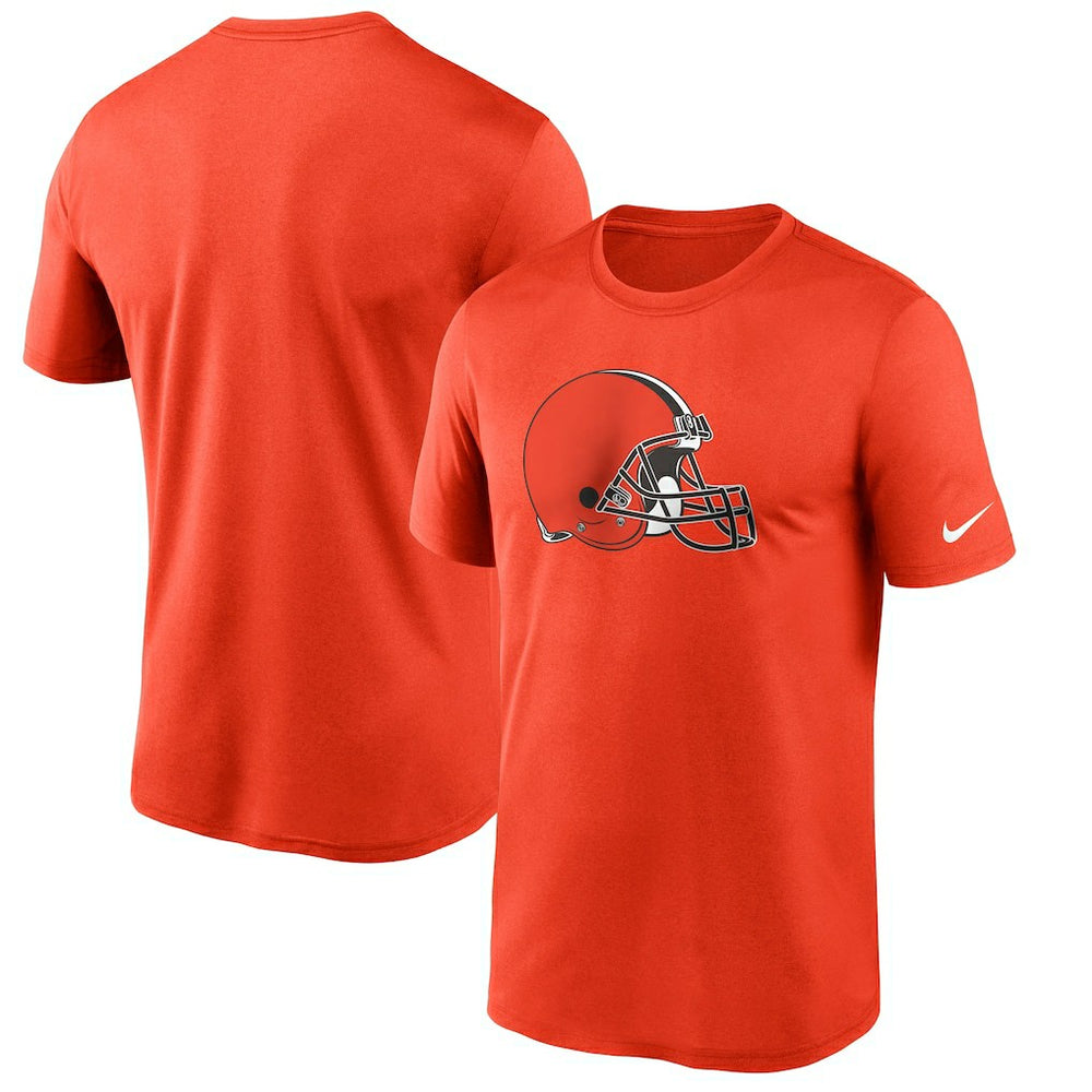 Cleveland Browns Logo Essential Legend Performance T-Shirt - Orange - Nike