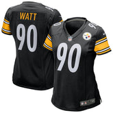 T.J. Watt Pittsburgh Steelers Women's Game Jersey - Black - Nike