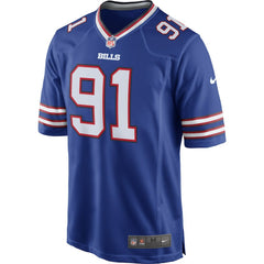 Ed Oliver Buffalo Bills Team Game Player Jersey - Royal - Nike