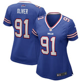 Ed Oliver Buffalo Bills Women's Game Jersey - Royal - Nike