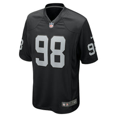 Maxx Crosby Las Vegas Raiders Game Jersey - Black - Nike