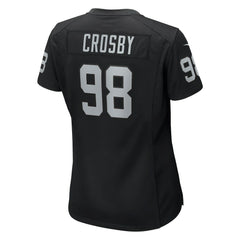 Maxx Crosby Las Vegas Raiders Women's Jersey - Black - Nike
