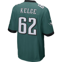 Jason Kelce Philadelphia Eagles Game Jersey - Midnight Green - Nike
