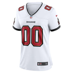 Tampa Bay Buccaneers Women's Custom Game Jersey - White - Nike