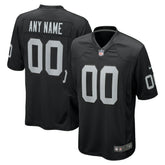 Las Vegas Raiders Youth Custom Game Jersey - Black - Nike