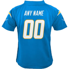 Los Angeles Chargers Youth Custom Game Jersey - Powder Blue - Nike
