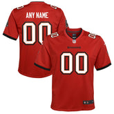 Tampa Bay Buccaneers Youth Custom Game Jersey - Red - Nike