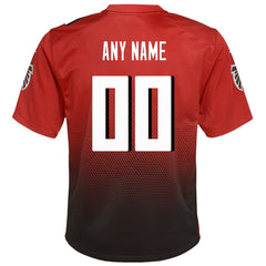 Atlanta Falcons Youth Alternate Custom Game Jersey - Red - Nike