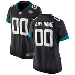 Jacksonville Jaguars Women's Custom Jersey - Black - Nike