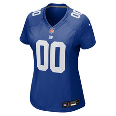 New York Giants Women's Custom Jersey - Royal - Nike