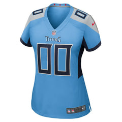 Tennessee Titans Women's Alternate Custom Game Jersey - Light Blue - Nike