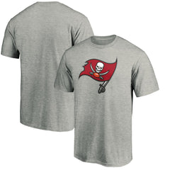 Tampa Bay Buccaneers Primary Logo T-Shirt - Heather Gray - NFL