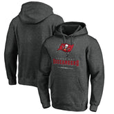 Tampa Bay Buccaneers Team Lockup Pullover Hoodie - Heather Charcoal - NFL