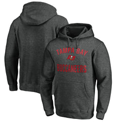 Tampa Bay Buccaneers Victory Arch Pullover Hoodie - Heather Charcoal - NFL