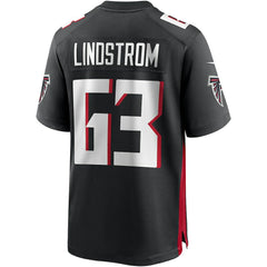 Chris Lindstrom Atlanta Falcons Game Jersey - Black - Nike