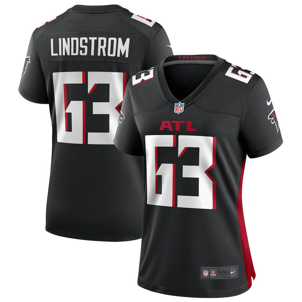 Chris Lindstrom Atlanta Falcons Women's Game Jersey - Black - Nike