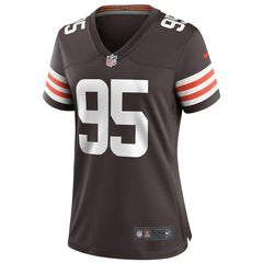 Myles Garrett Cleveland Browns Women's Player Game Jersey - Brown - Nike