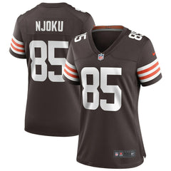 David Njoku Cleveland Browns Women's Player Game Jersey - Brown - Nike