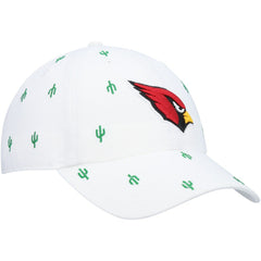 Arizona Cardinals '47 Women's Confetti Clean Up Adjustable Hat - White - 47 brand