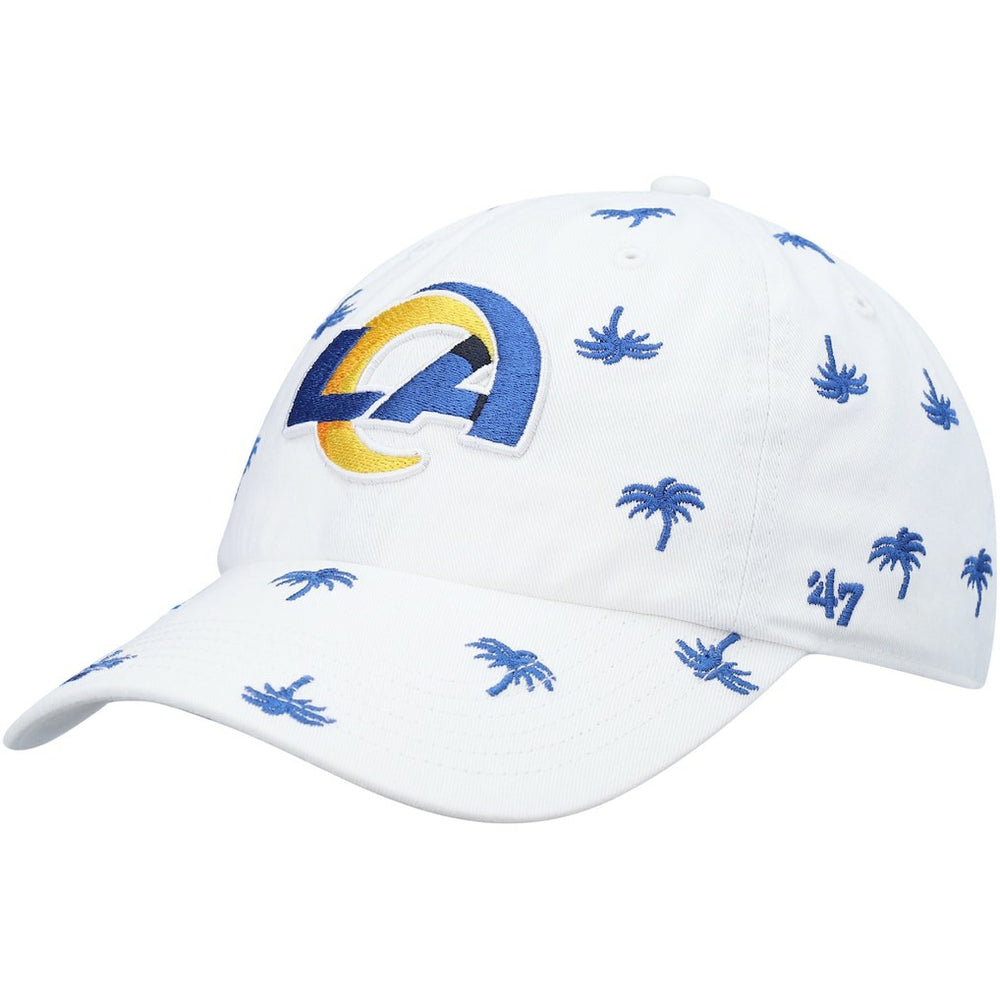 Los Angeles Rams '47 Women's Confetti Clean Up Adjustable Hat - White - 47 brand