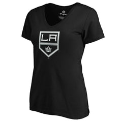 Anze Kopitar Los Angeles Kings Women's Playmaker V-Neck T-Shirt - Black | NHL discount