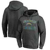 Los Angeles Chargers Victory Arch Pullover Hoodie - Heather Gray - NFL