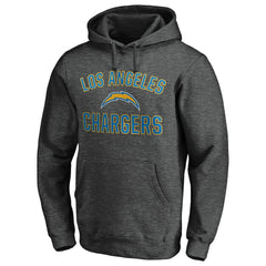 Los Angeles Chargers Victory Arch Pullover Hoodie - Heather Gray - NFL