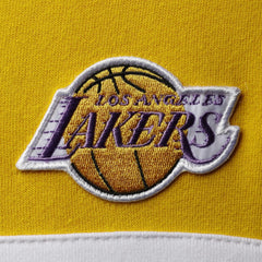 Mitchell & Ness Los Angeles Lakers Head Coach Pullover Hoodie Gold/Black